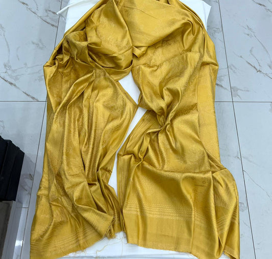 Winter Shawls Jacquard Banarasi