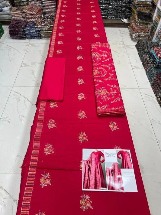 Bareeze With Embroidered Karandi Shawl – Winter Luxury Edit