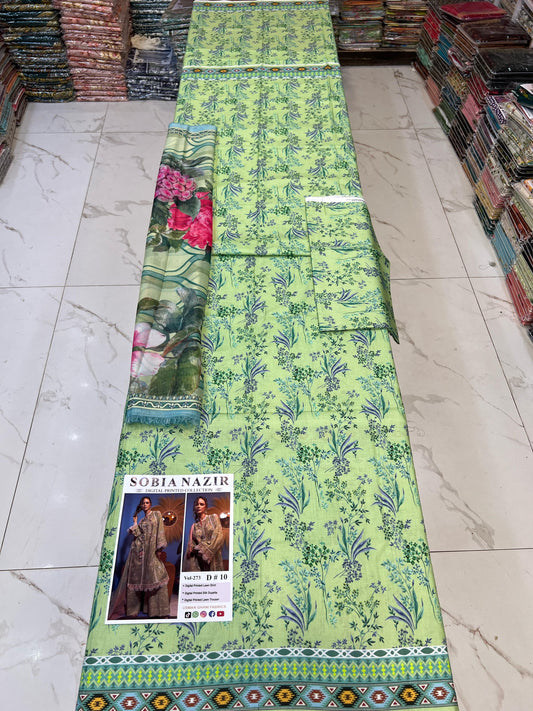 Sobia Nazir LAWN 3Pc Suit