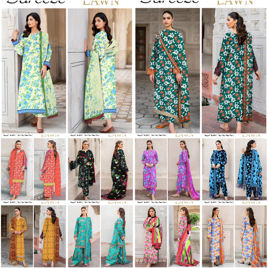 Bareeze Original Lawn 3PC – Summer Wear