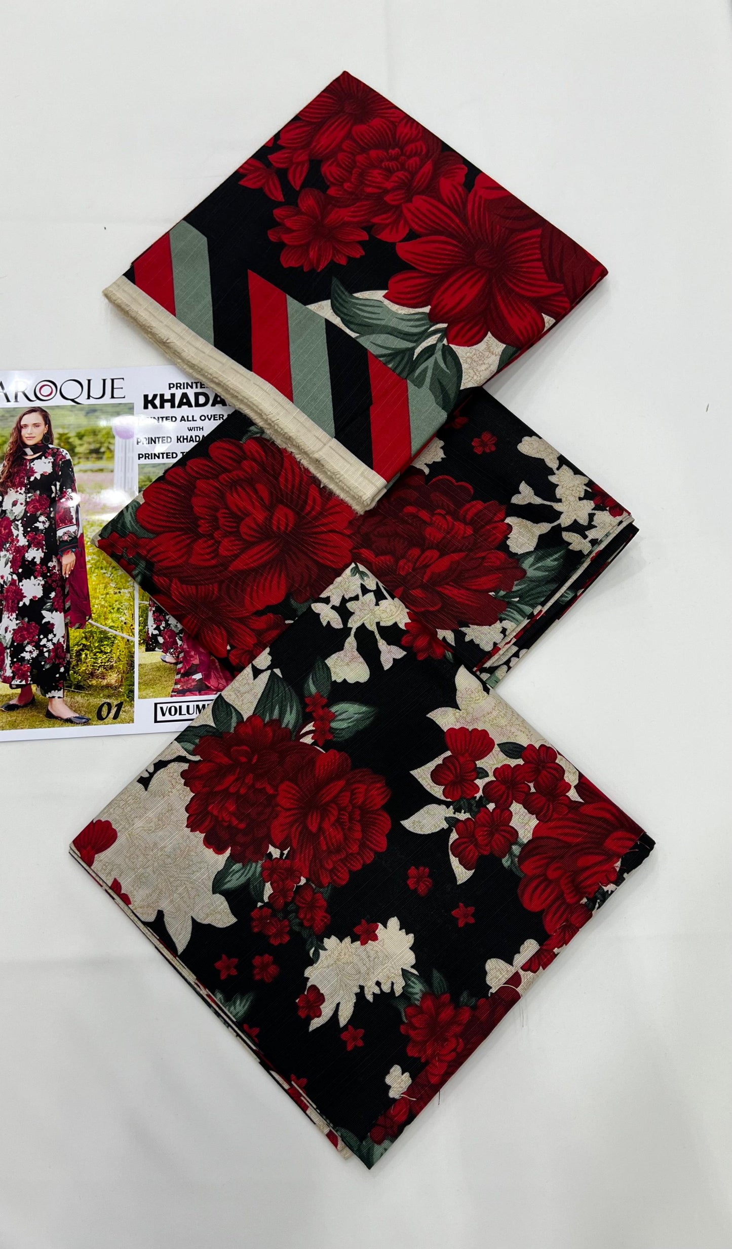 Baroque Khaddar 3PC