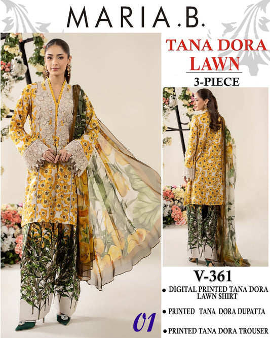 Maria.b Lawn 3pc
