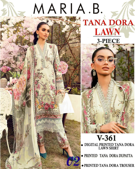 Maria.b Lawn 3pc