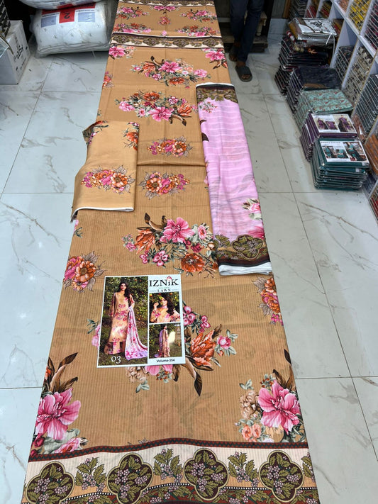 IZNIK TANA DORA LAWN 3PC