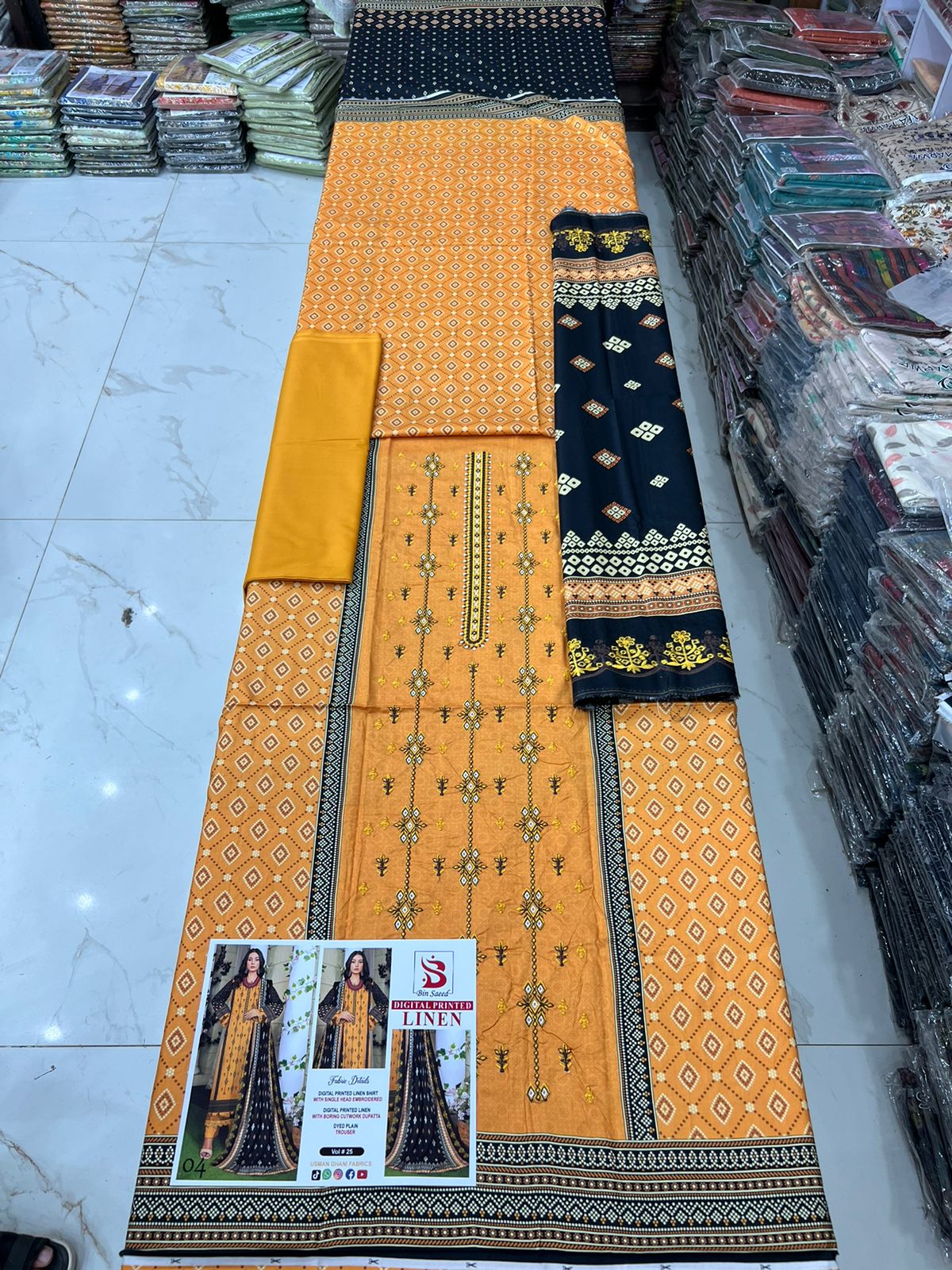 BIN SAEED Embroidered Collection