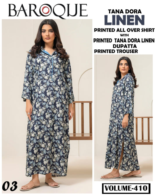 Baroque Doria linen 3PC