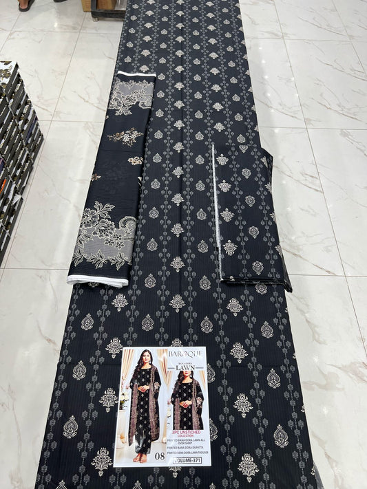 Black Series Lawn 3Pc