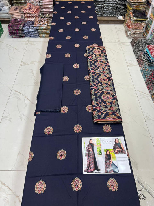 Bareeze With Embroidered Karandi Shawl – Winter Luxury Edit