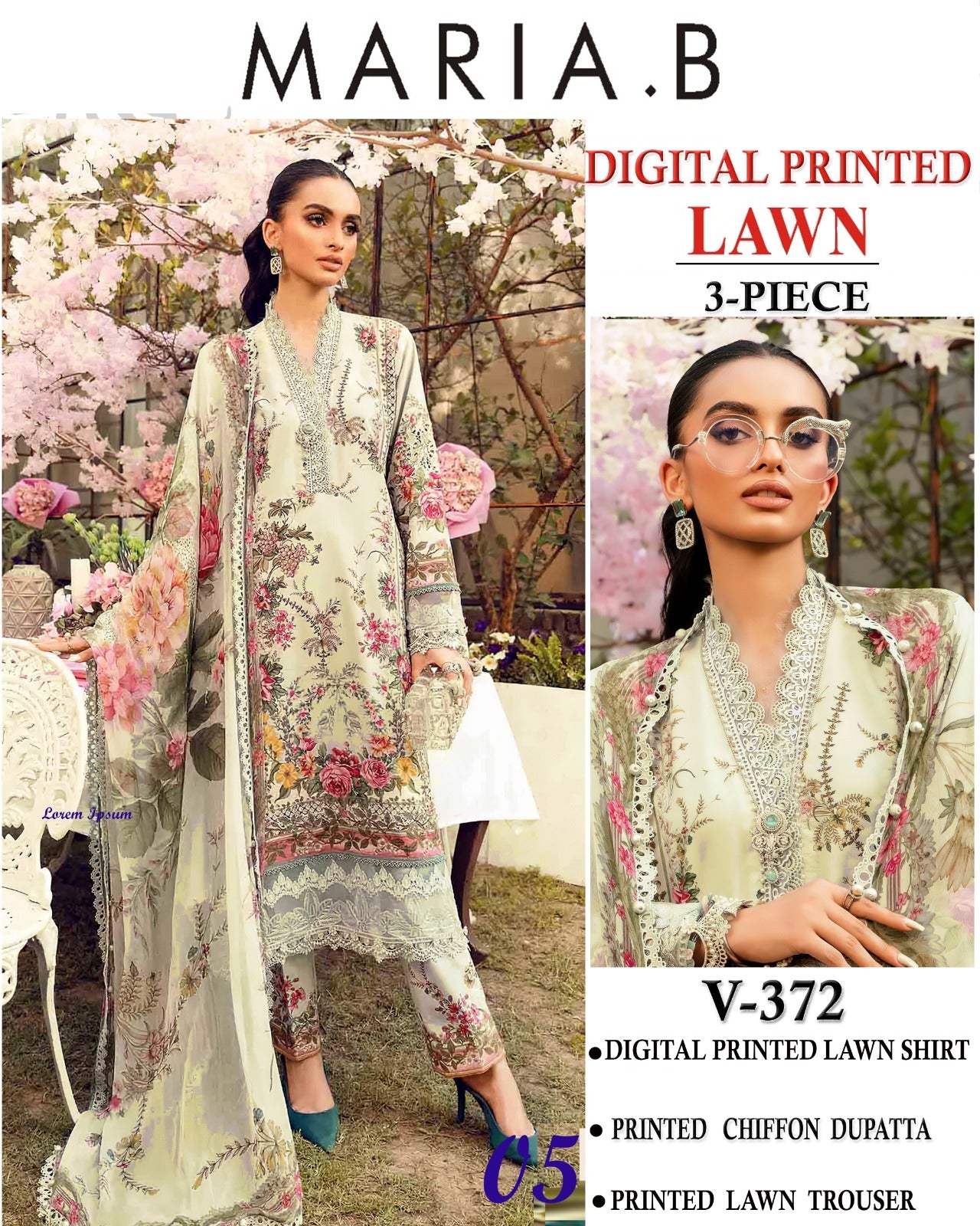 Maria.B 3Pc Suit