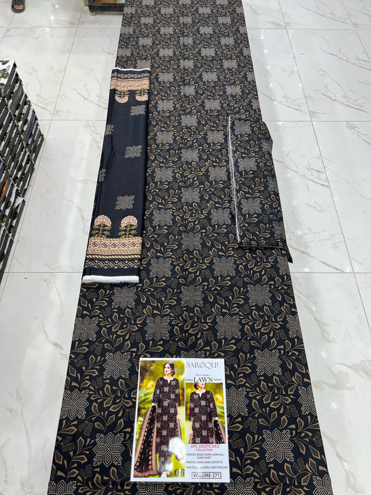 Black Series Lawn 3Pc