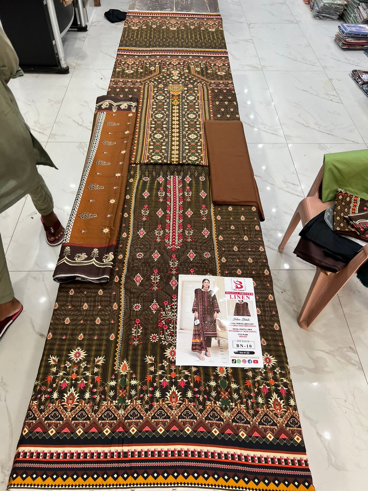 BIN SAEED Embroidered Collection