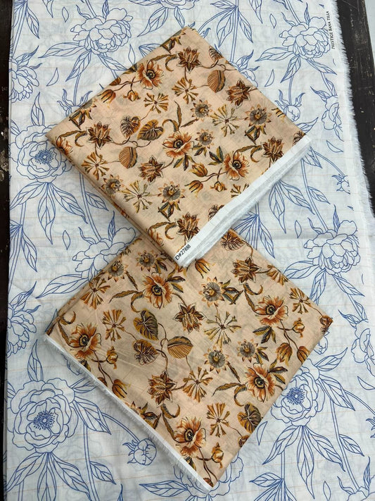 Premium Quality Allover 2PC 5 Meters Cutting