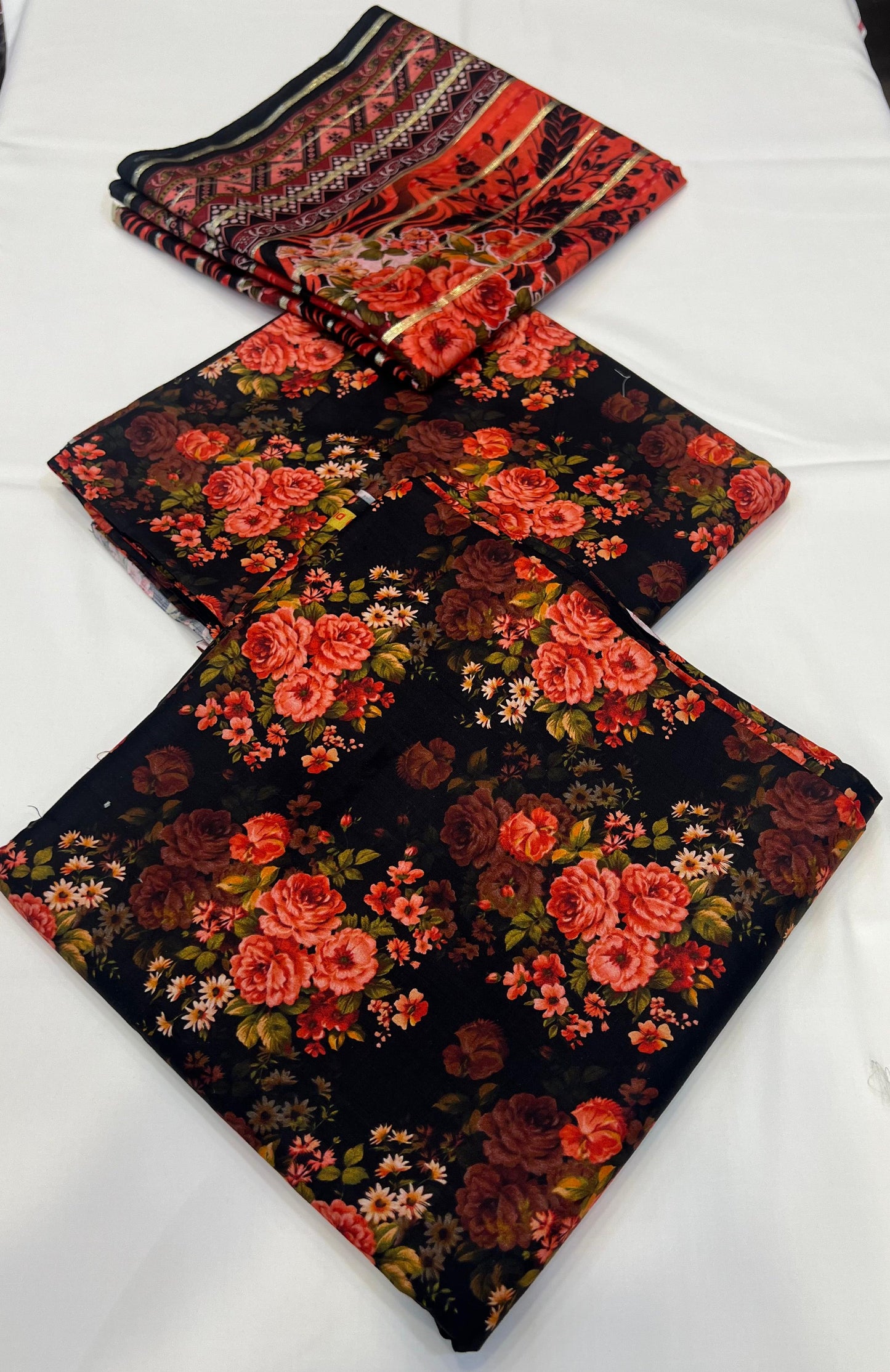 Original Linen 3PC With Fancy Dupatta