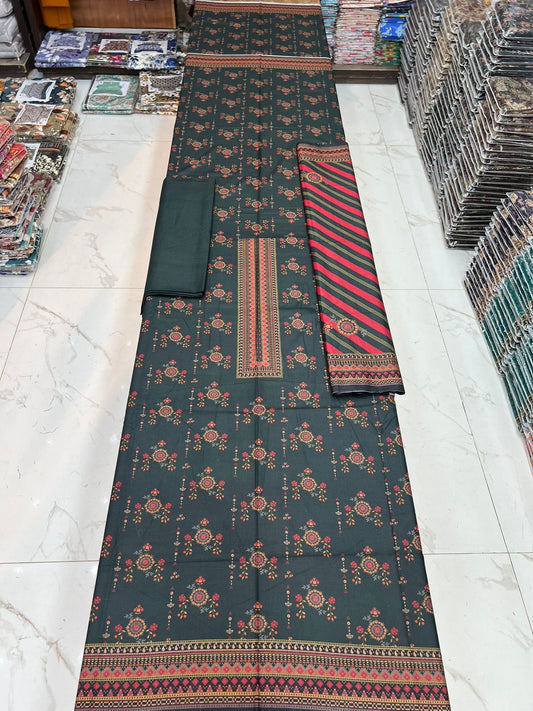 Winter Dhanak Wool 3PC