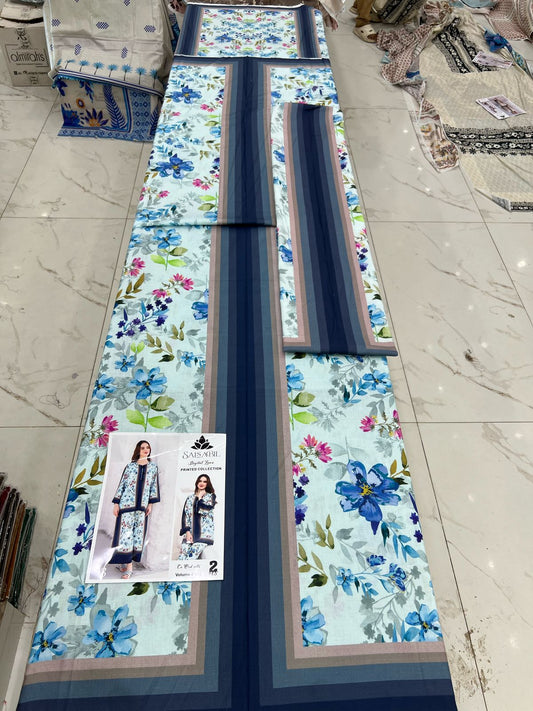 Salabil Digital Printed Cord Set 2Pc