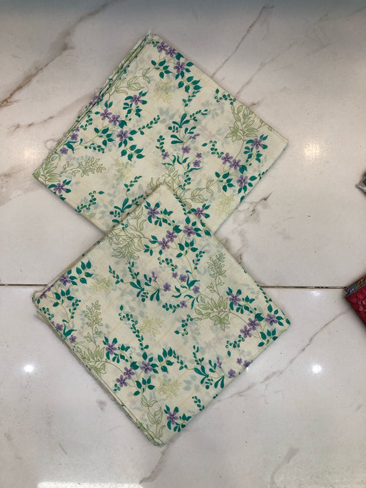 Premium Quality Allover 2PC 5 Meters Cutting