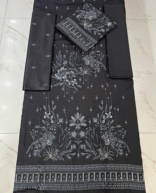 ZARQASH FASHION WEAR EMB 2PC