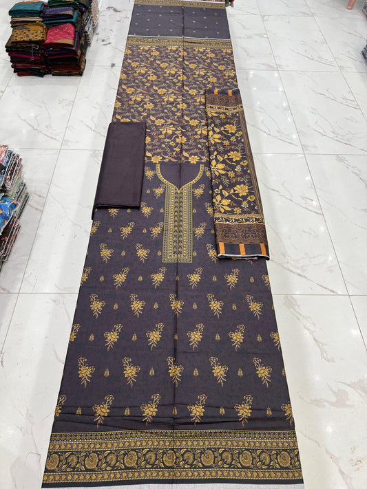 Winter Dhanak Wool 3PC