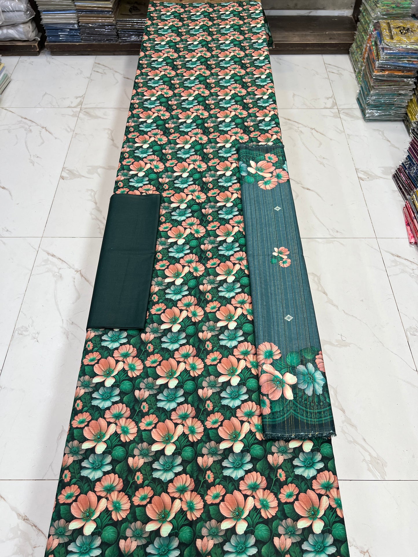✨ Almirah Original Bana Dora Lawn 3PC Suit ✨