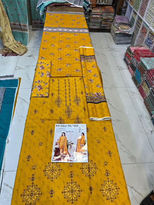 AROOJ FATIMA Original 3Pc Suit