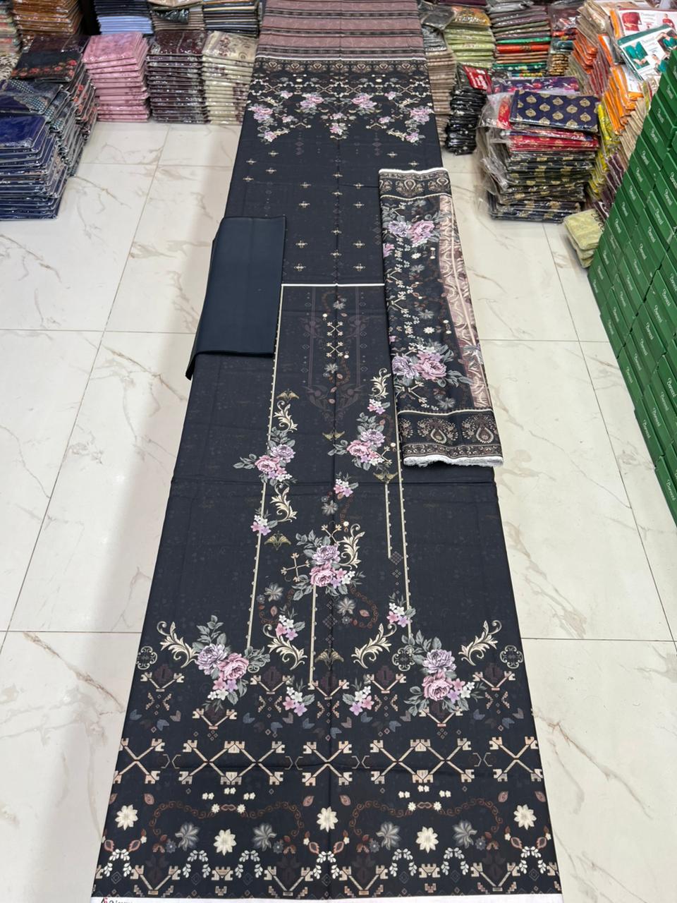 Zarqoon Lawn 3PC – Soft & Elegant Edition