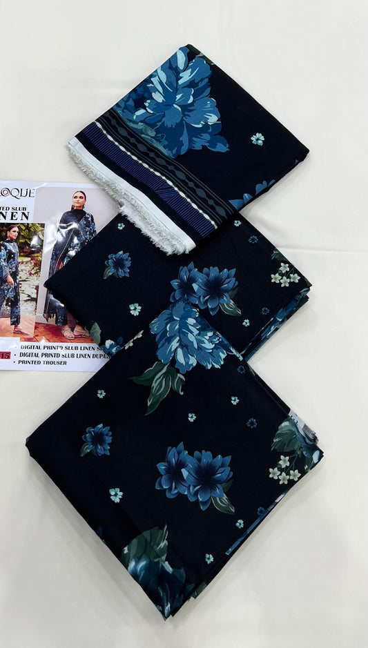 Baroque Slub Linen 3PC