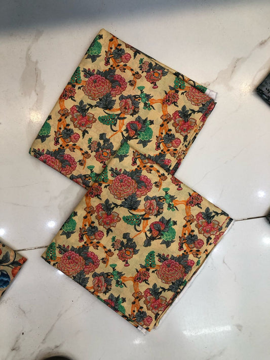 Premium Quality Allover 2PC 5 Meters Cutting