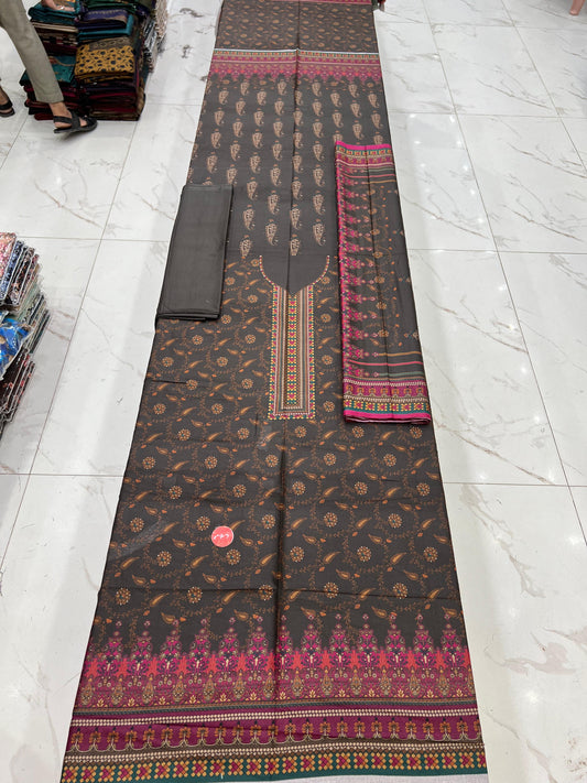 Winter Dhanak Wool 3PC