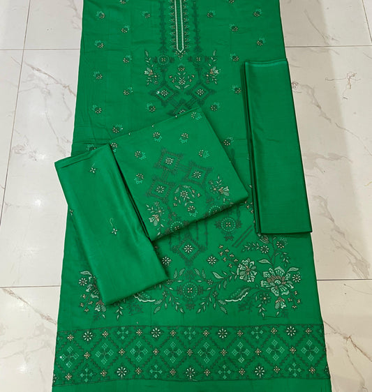 ZARQASH FASHION WEAR EMB 2PC