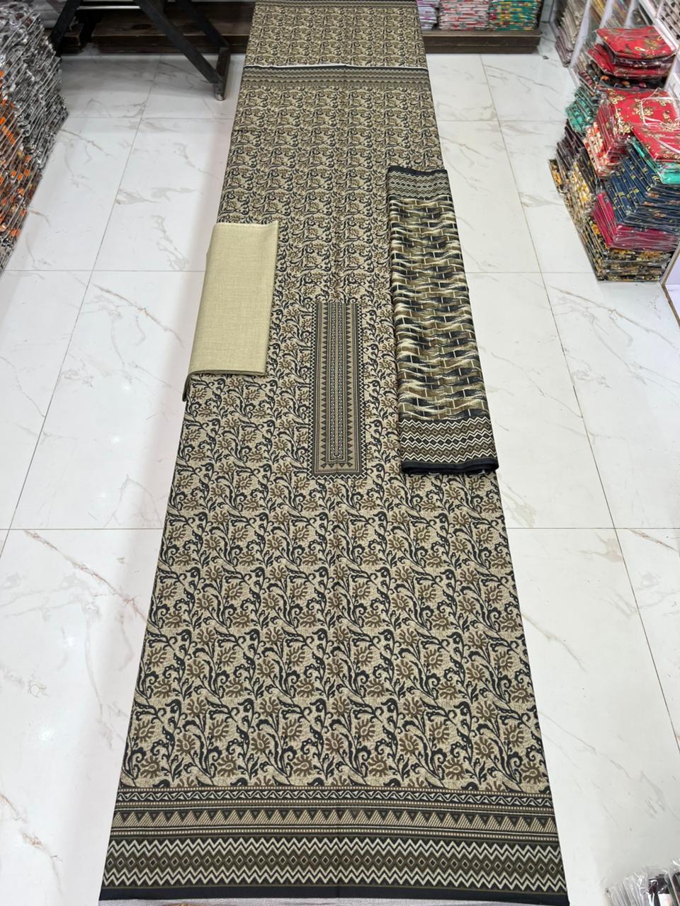 Winter Dhanak Wool 3PC