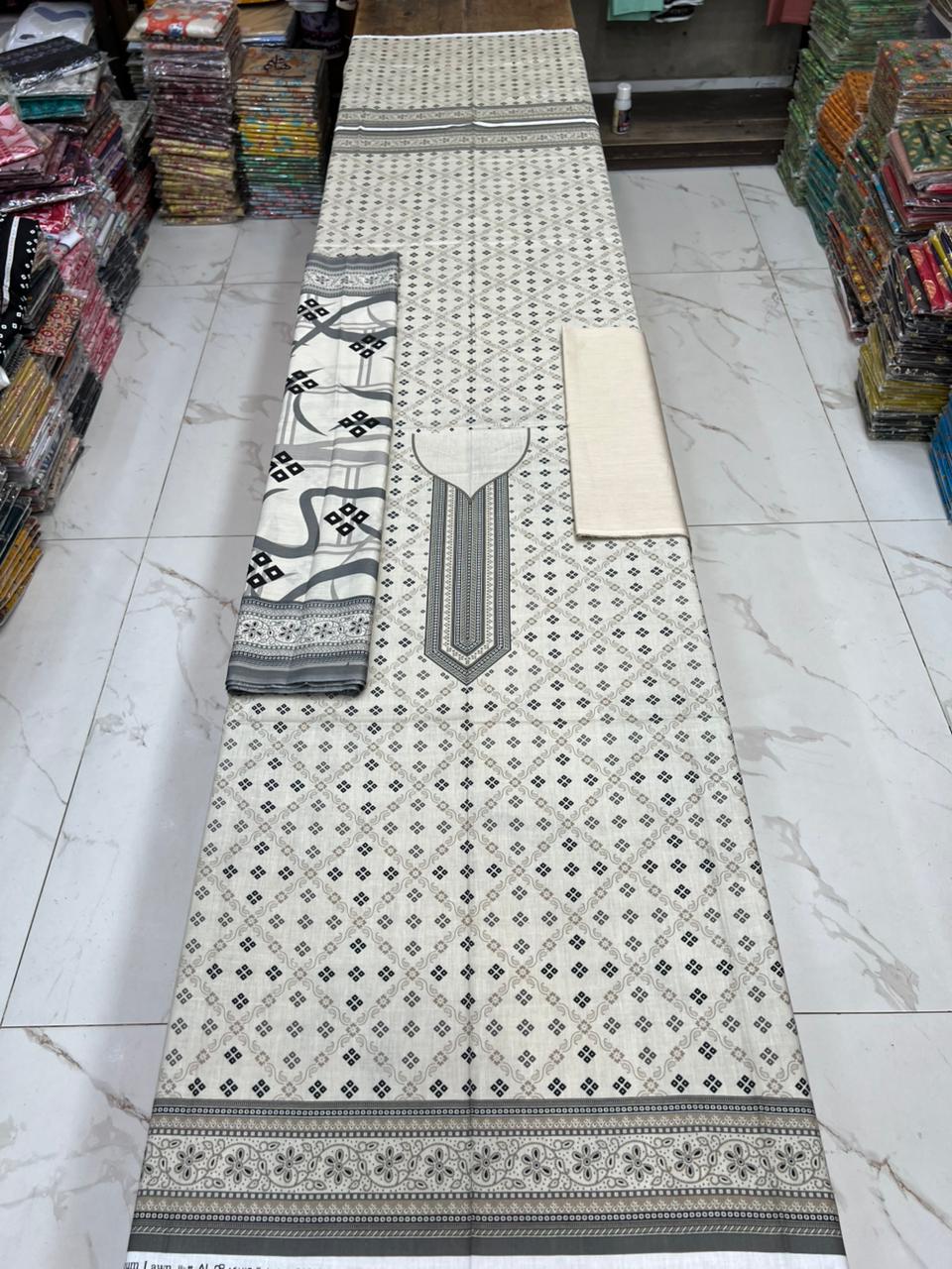 Noor Classic 3PC Summer Lawn – Perfect Summer Wear