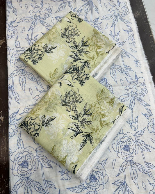 Premium Quality Allover 2PC 5 Meters Cutting