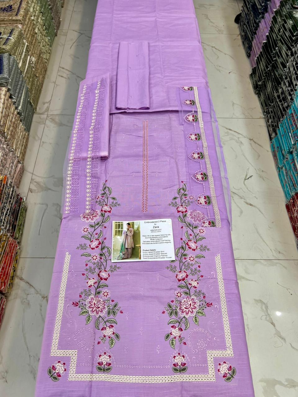 ZARA & BATIK Luxury Khaddar 2-Piece