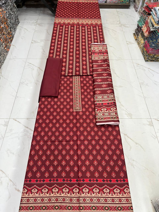 Winter Dhanak Wool 3PC