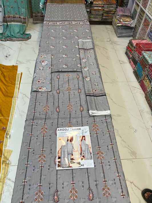 AROOJ FATIMA Original 3Pc Suit