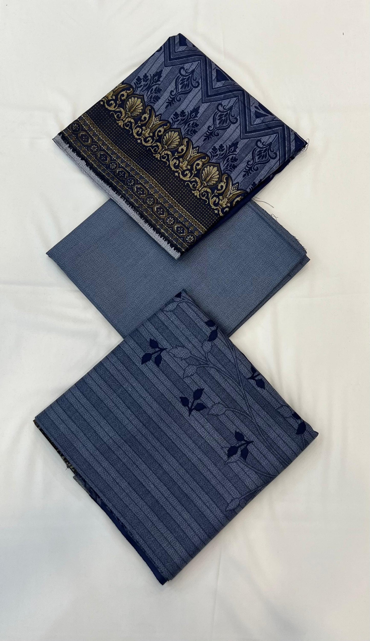 Printed Dhanak 3PC