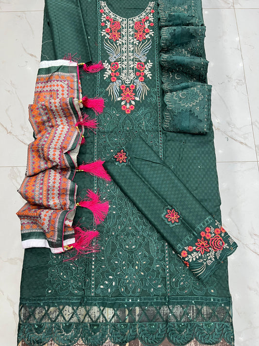 Bin Saeed Luxury Lawn 3PC