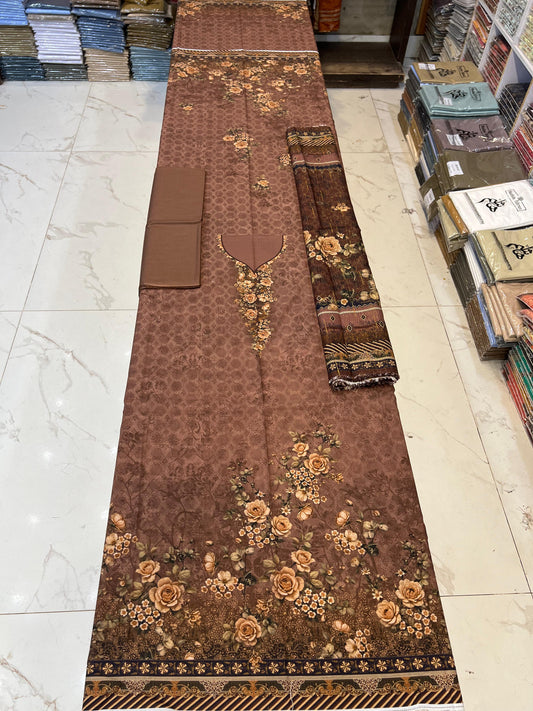 Almas Bana Dora Tarkashi Lawn