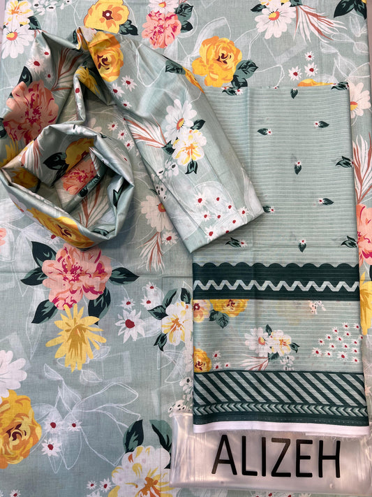 ALIZEH LAWN 3PC SUIT
