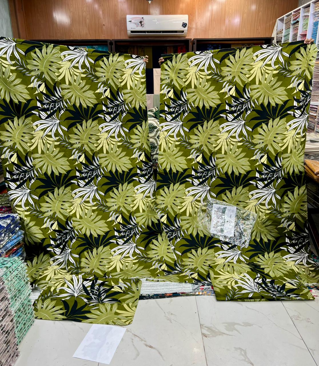 Pair Of Single Bed-Sheet