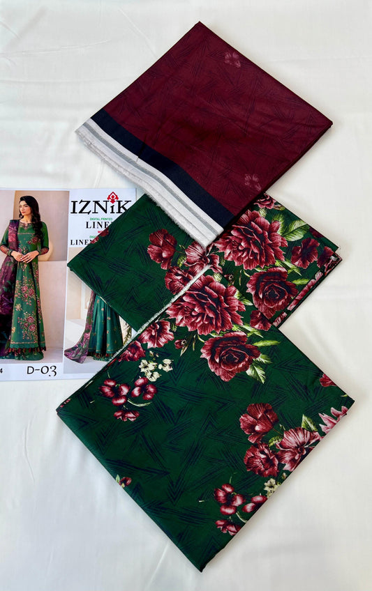 MIX BRAND LINEN 3PC 2025-26