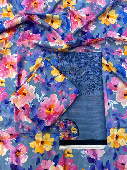 BAROQUE BANA DORA LAWN 3PC SUIT