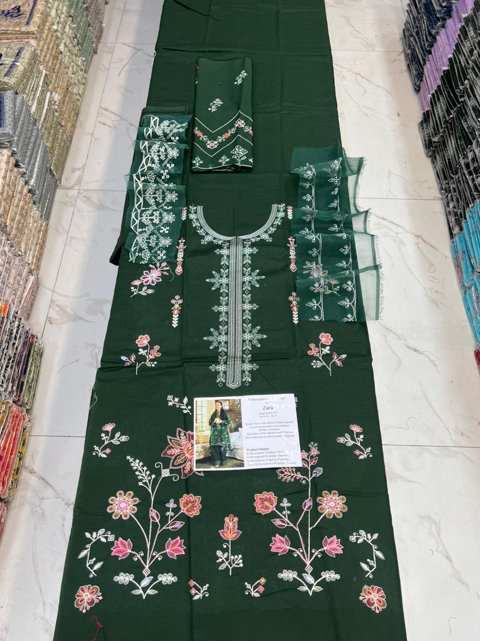 ZARA & BATIK Luxury Khaddar 2-Piece