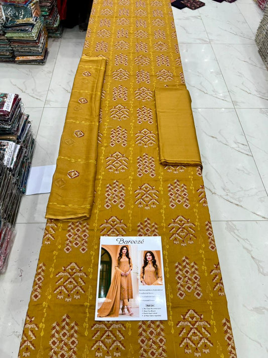 Bareeze karandi Embroidered 3PC