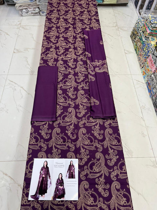 Bareeze karandi Embroidered 3PC