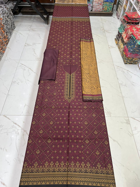 Winter Dhanak Wool 3PC