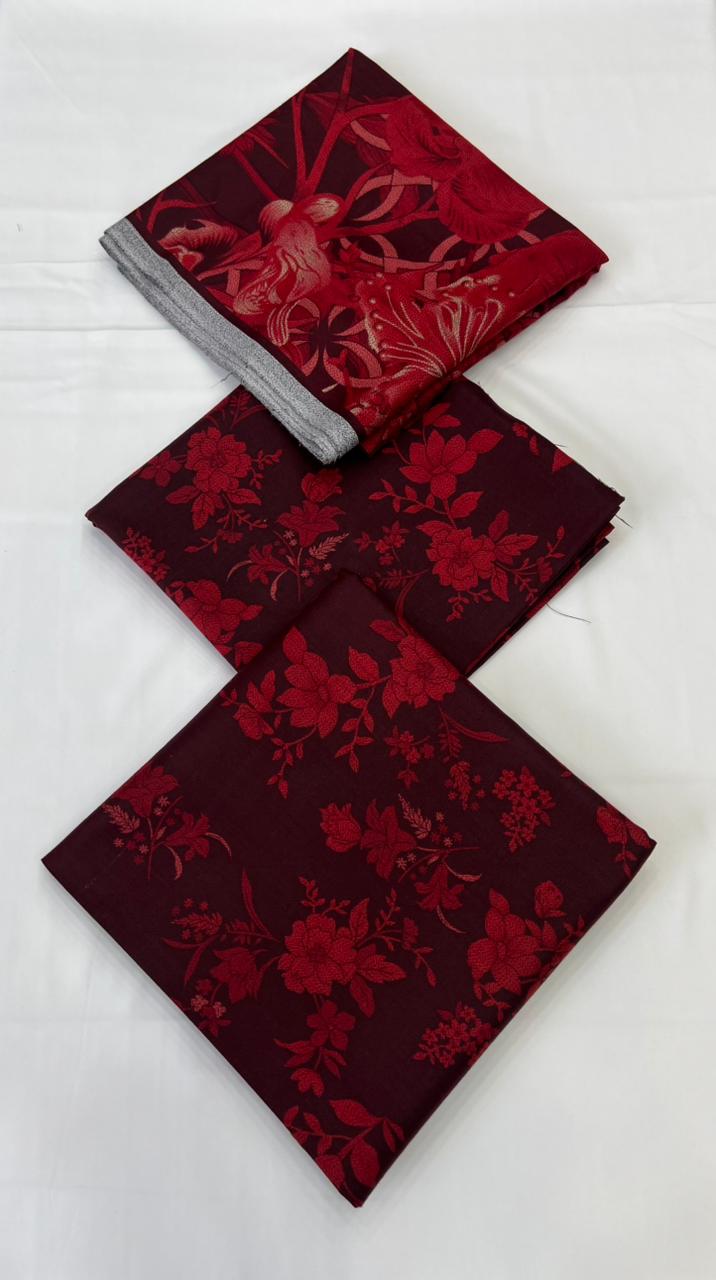 Dhanak Mareena 3-Piece Winter Collection 2025-26