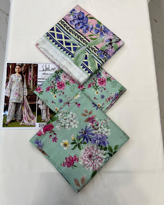 Elaf Winter Slub Linen 3PC 2025-26