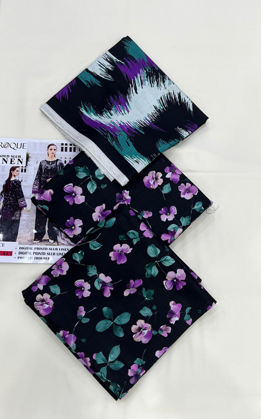 Baroque Slub Linen 3PC