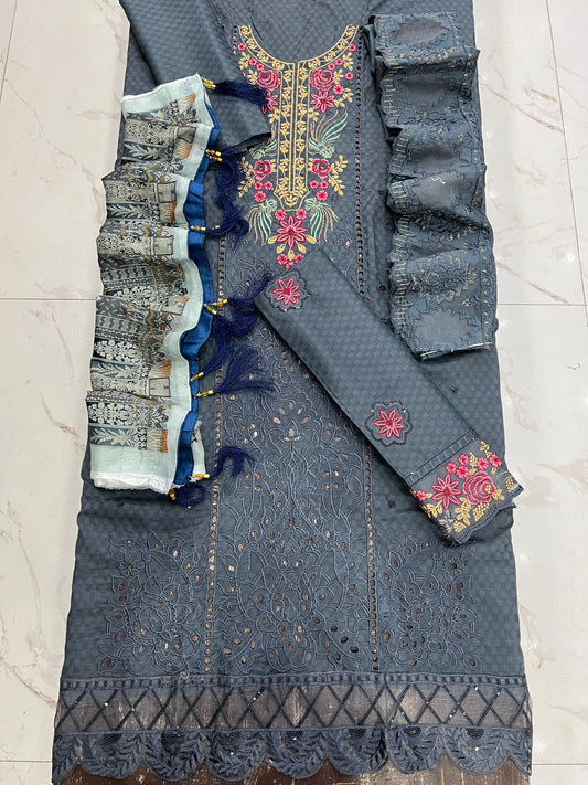 Bin Saeed Luxury Lawn 3PC